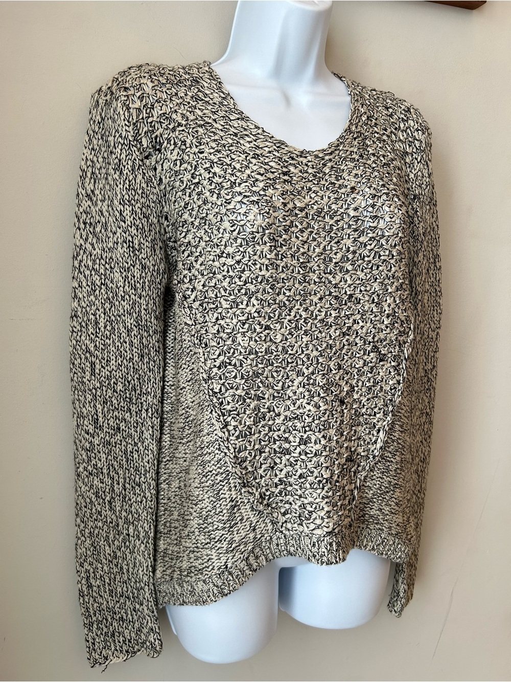 🟢 5 for $25 🟢 Retrod Marled Textured Knit Sweater | Boho Chunky Pullover